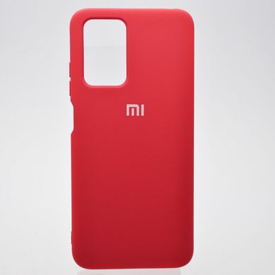 Чехол накладка Silicon Case Full Protective для Xiaomi Redmi 10 Hot Pink