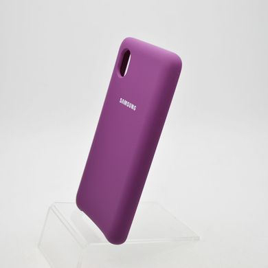 Чехол накладка Silicon Cover для Samsung A013 Galaxy A01 Core Violet