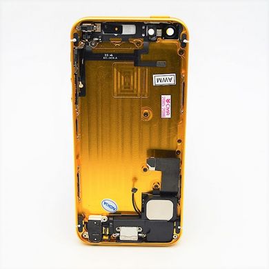 Середня частина корпусу iPhone 5 Gold в комплекті зі шлейфами + бузер