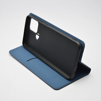 Чехол книжка Leather Fold для Oppo A15/Oppo A15s Dark Blue