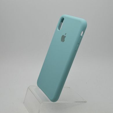 Чохол накладка Silicon Case для iPhone XS Max 6.5" Sea Blue (21) (C)