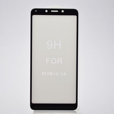Защитное стекло на Xiaomi Redmi 6/Redmi 6A 5D Black тех. пакет