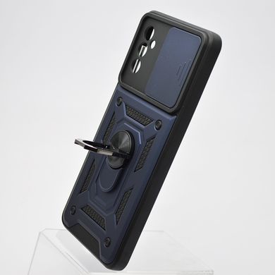 Чехол противоударный Armor Case CamShield для Samsung M526 Galaxy M52 Синий