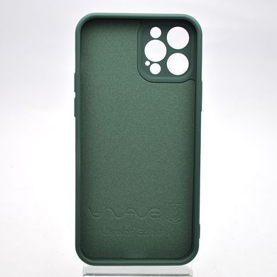 Чохол з патріотичним малюнком Silicone Case Wave Print з MagSafe для iPhone 12 Pro Army Trident Зелений