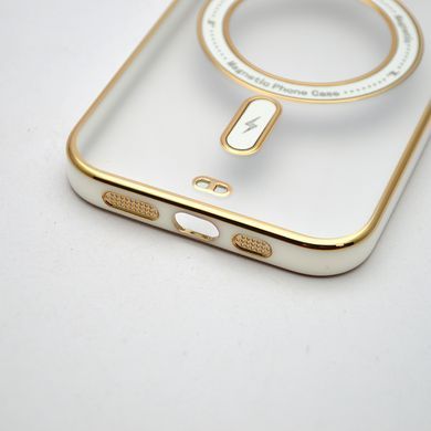 Чохол накладка з MagSafe Elegant Case для Apple iPhone 14 Pro White