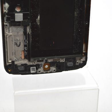 Дисплей (екран) LCD Samsung G925F Galaxy S6 Edge з тачскріном Gold Original Б/У