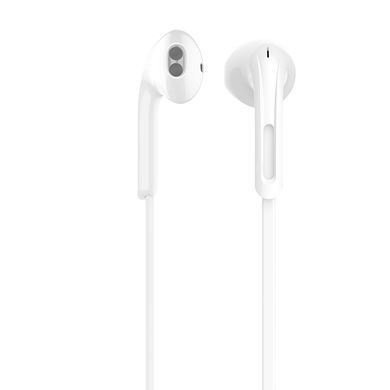 Навушники провідні з мікрофоном Hoco M39 Rhyme Sound 3.5mm White/Білий
