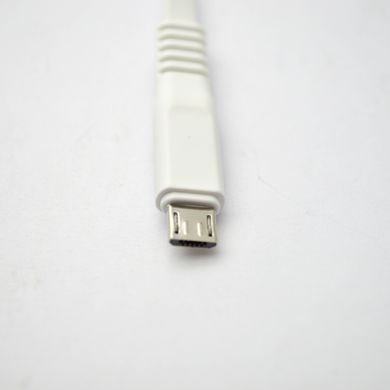 Кабель Tornado TX3 Micro USB Flat cable 2.4A 1M White, Белый