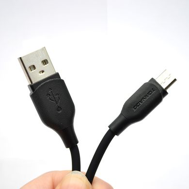 Кабель Tornado TX9 Silicon Cable Micro USB 2,4A 1M Black