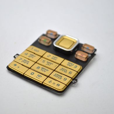 Клавіатура Nokia 6300 Gold HC