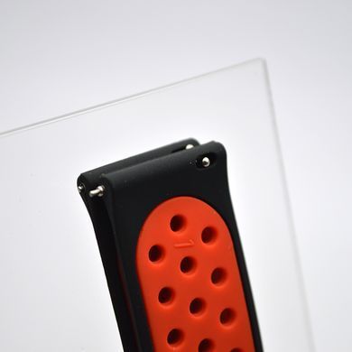 Ремінець до Xiaomi Amazfit Bip/Samsung 20mm Nike Design Black Red