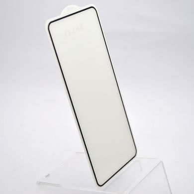 Защитное стекло SKLO 5D для Realme 9 4G/Realme 9 Pro+ Black/Черная рамка