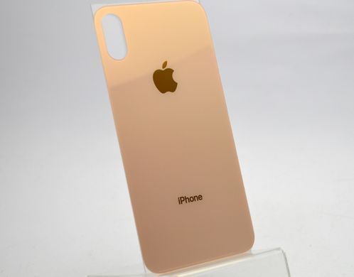 Задня кришка Apple iPhone XS Gold Original (з великим отвором під камеру)