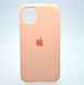 Чехол накладка Silicone Case Full Cover для iPhone 11 Оранжевый
