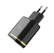 Зарядний пристрій для телефону мережевий (адаптер) Hoco C39A Enchanting with digital display Dual USB 2.4A Black