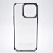 Прозорий силіконовий чохол Baseus Glitter Series Case для iPhone 13 Pro Black Чорний