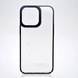 Прозорий силіконовий чохол Baseus Glitter Series Case для iPhone 13 Pro Black Чорний