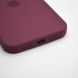 Чехол силиконовый с квадратными бортами Silicon case Full Square для iPhone 11 Marsala