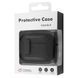 Протиударний чохол накладка Defender Case для Apple Airpods 4 Black (Чорний)
