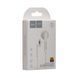 Навушники провідні з мікрофоном Hoco M39 Rhyme Sound 3.5mm White/Білий