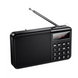 Радіоприймач портативний Hoco HI50 Portable radio AM/FM USB/TF/BT5.3 5W Black