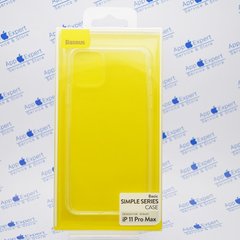 Чехол накладка Baseus Simple Series Case для iPhone 11 Pro Max Прозрачный