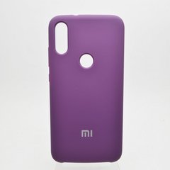 Чехол накладка Silicon Cover for Xiaomi Mi Play Bright Violet Copy