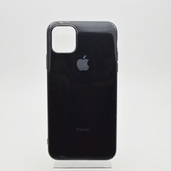 Чохол глянцевий з логотипом Glossy Silicon Case для Apple iPhone 11 Pro Max Black