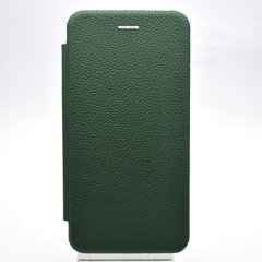 Чехол книжка Premium ART для Samsung A22/M32 Galaxy A225/M325 Dark Green/Зеленый