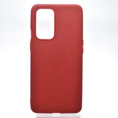 Чехол силиконовый защитный Candy для OnePlus 9 Бордовый