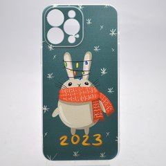 Чохол з новорічним принтом TPU Print Its для iPhone 14 Pro Max New Year's Rabbit
