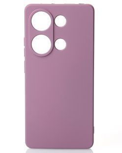 Чохол накладка Silicon Case Full Camera для Xiaomi Redmi Note 13 4G/Poco M6 Pro 4G Lavander (Бузковий)
