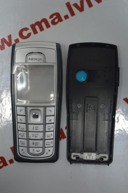 Корпус для телефону Nokia 6230i Silver HC