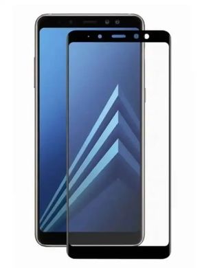 Защитное стекло Samsung A730 Galaxy A8 Plus (2018) Full Screen Triplex Глянцевое Black тех. пакет