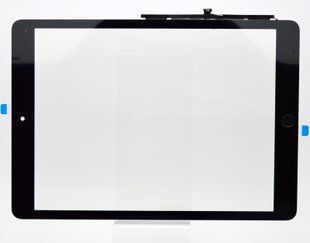 Тачскрін (Сенсор) Apple iPad 9 10.2'' (A2602/A2603/A2604/A2605) з ОСА та кнопкою HOME Black HC