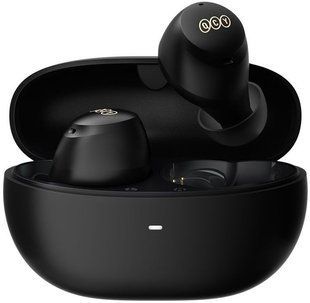 Безпровідні навушники TWS (Bluetooth) QCY HT07 Чорні
