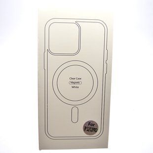 Чохол накладка з MagSafe Clear Case Magnetic для Apple iPhone 12 Pro White