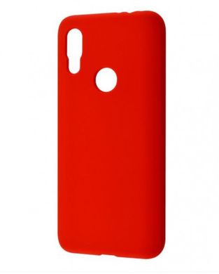 Чохол накладка Full Silicon Cover for Xiaomi Redmi 7 Red (C)