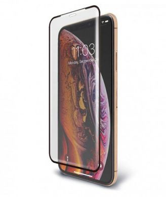 Защитное стекло 21D на iPhone XS Max/11 Pro Max 6.5" (0.1mm) Black тех.пак