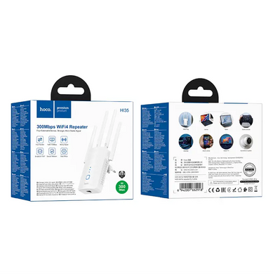 Маршрутизатор Hoco WiFi4 HI35 White