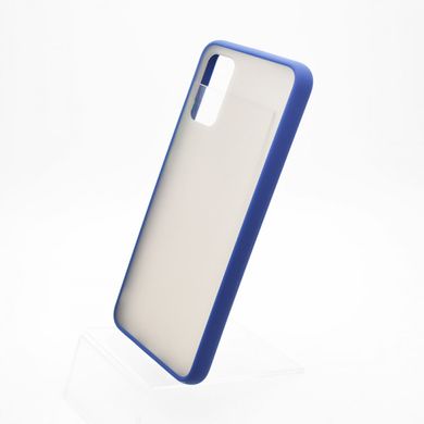 Чохол з напівпрозорою задньою кришкою Matte Color Case TPU для Samsung Galaxy A025F Galaxy A02s Blue