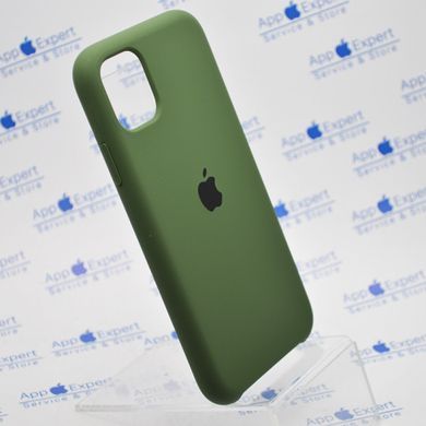 Чохол накладка Silicon Case для iPhone 11 Dark Green