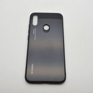 Стеклянный чехол Gradient Glass Case для Xiaomi Redmi Note 7 Black