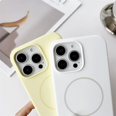 Чехол накладка Silicon Case Slim MagSafe для Apple iPhone 16 Midnight Blue