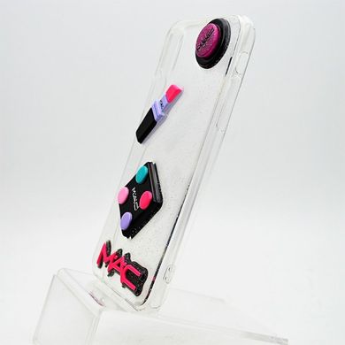 Объемный чехол накладка Cosmetic 3D IPhone X/XS Прозрачный