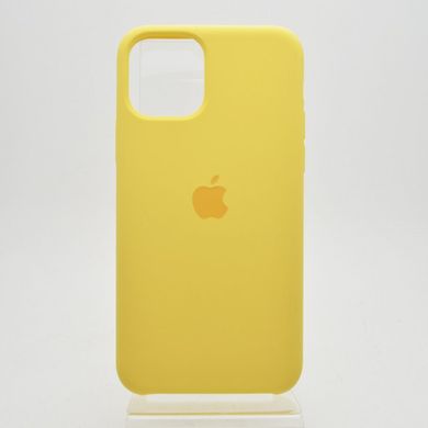 Чехол накладка Silicon Case для iPhone 11 Pro Yellow (C)