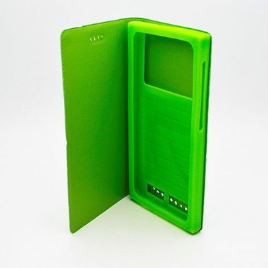 Чехол универсальный для телефона CMA Book Cover 5.7 дюймов/XXL стразы Green
