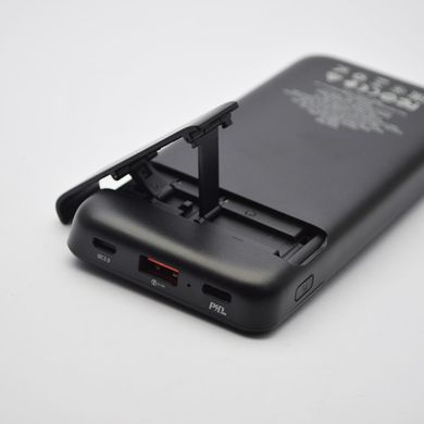Зовнішній акумулятор з безпровідною зарядкою PowerBank HOCO J76 Bobby magnetic fast charging 10000mAh Black