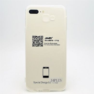Чехол накладка SMTT Case for Samsung J415 Galaxy J4 Plus (2018) Прозрачный