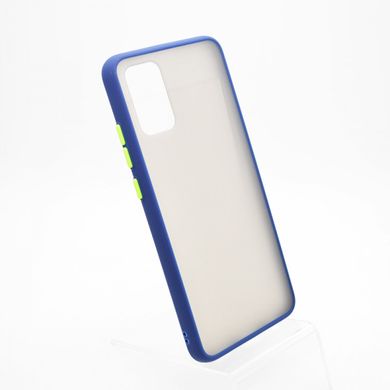 Чехол с полупрозрачной задней крышкой Matte Color Case TPU для Samsung Galaxy A025F Galaxy A02s Blue